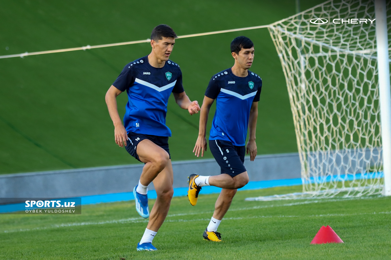 Uzbekistan national team. Trenirovka 07.09.2024