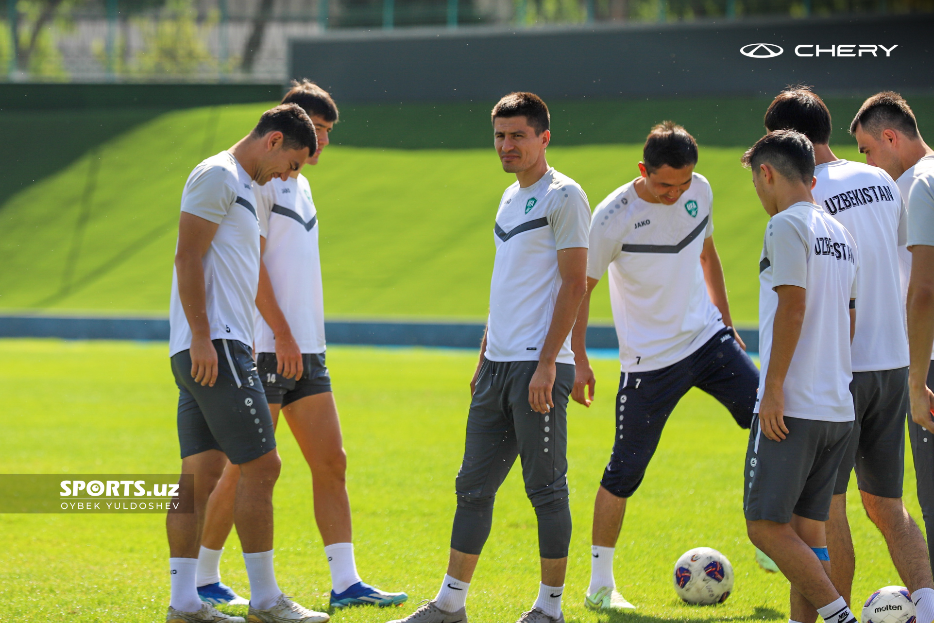 Uzbekistan national team. Last training in JAR 08.09.2024