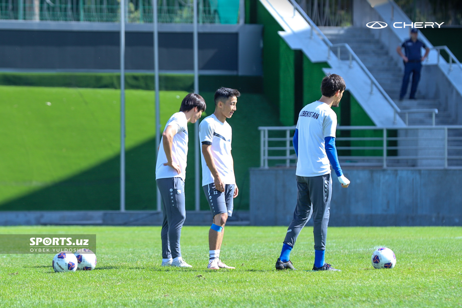 Uzbekistan national team. Last training in JAR 08.09.2024