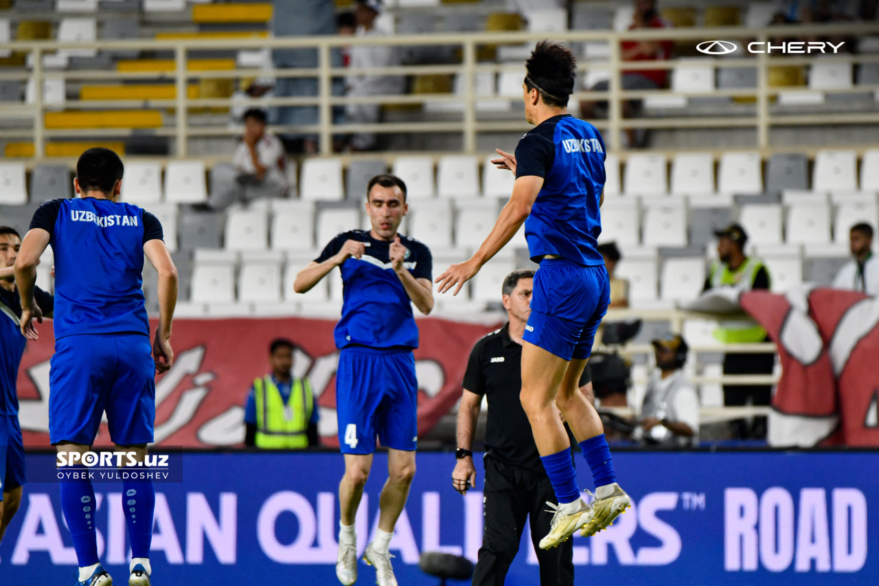 БАА - ЎЗБЕКИСТОН БАҲСИ ОЛДИДАН МАШҒУЛОТЛАР