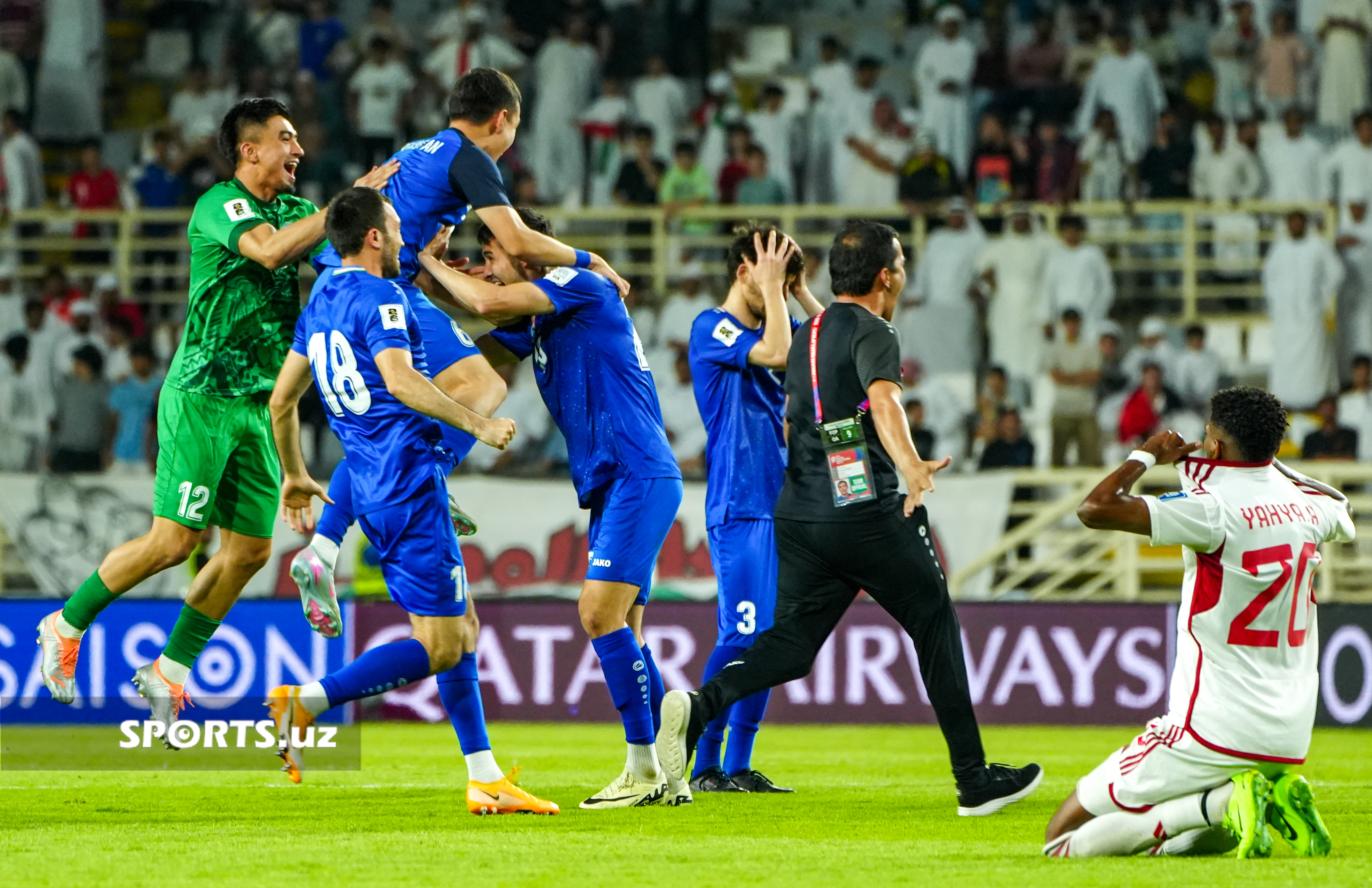 БАА - ЎЗБЕКИСТОН: ЖАҲОН ЧЕМПИОНАТИГА ЧИҚДИК. ЖАВОҲИР АЗИМОВ КАДРЛАРИДА