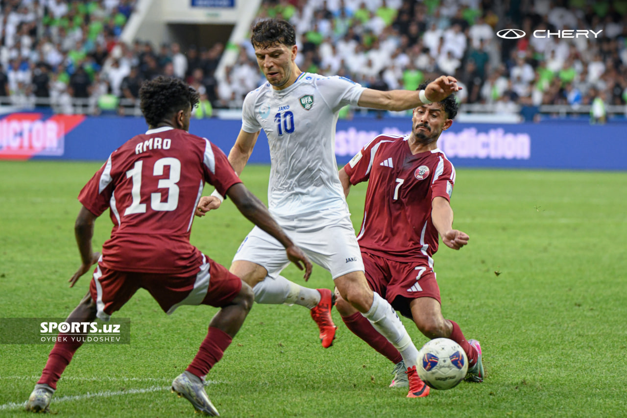 ЎЗБЕКИСТОН - ҚАТАР (3:0). 10.06.2025