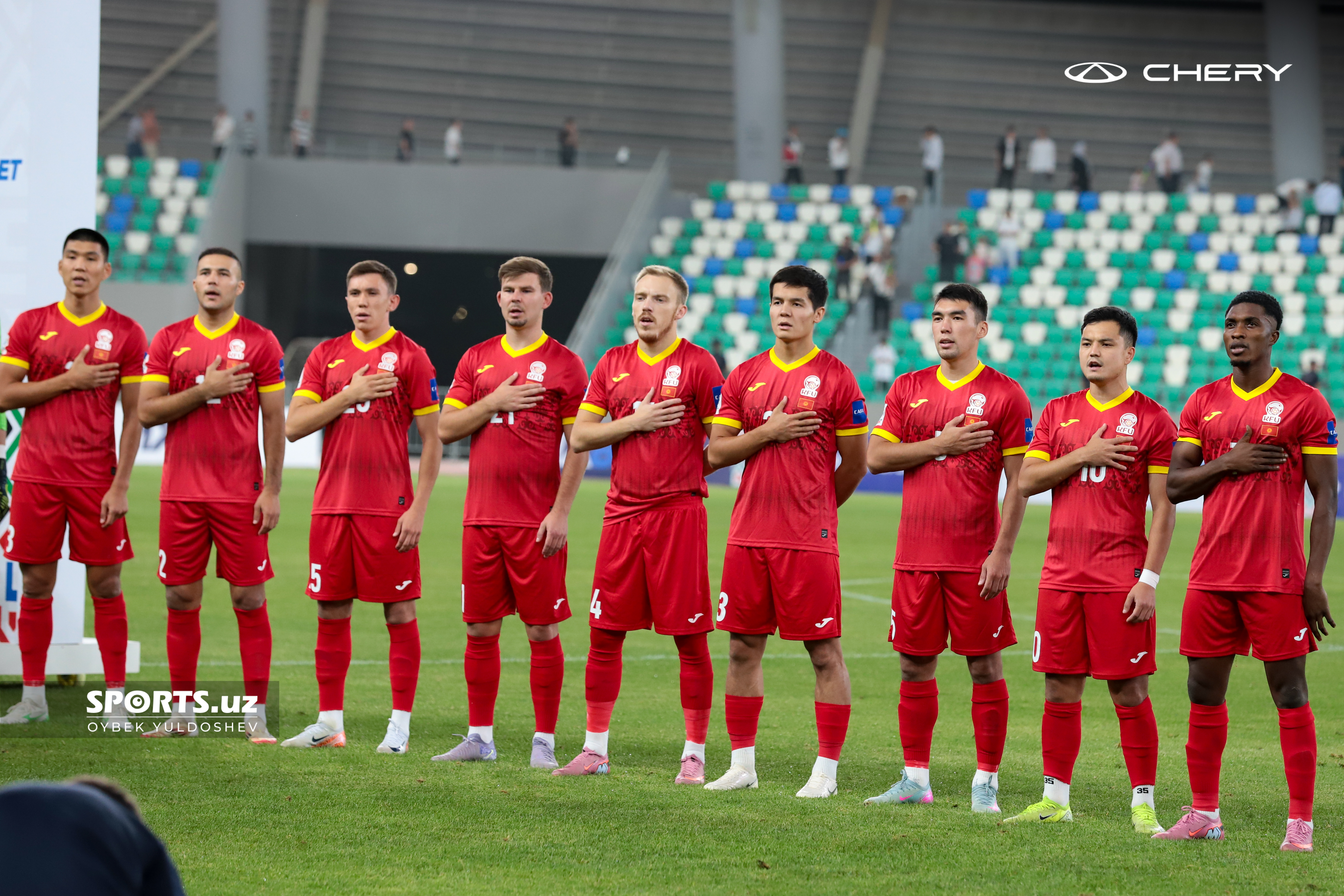 Ўзбекистон - Қирғиз Республикаси: 4:0