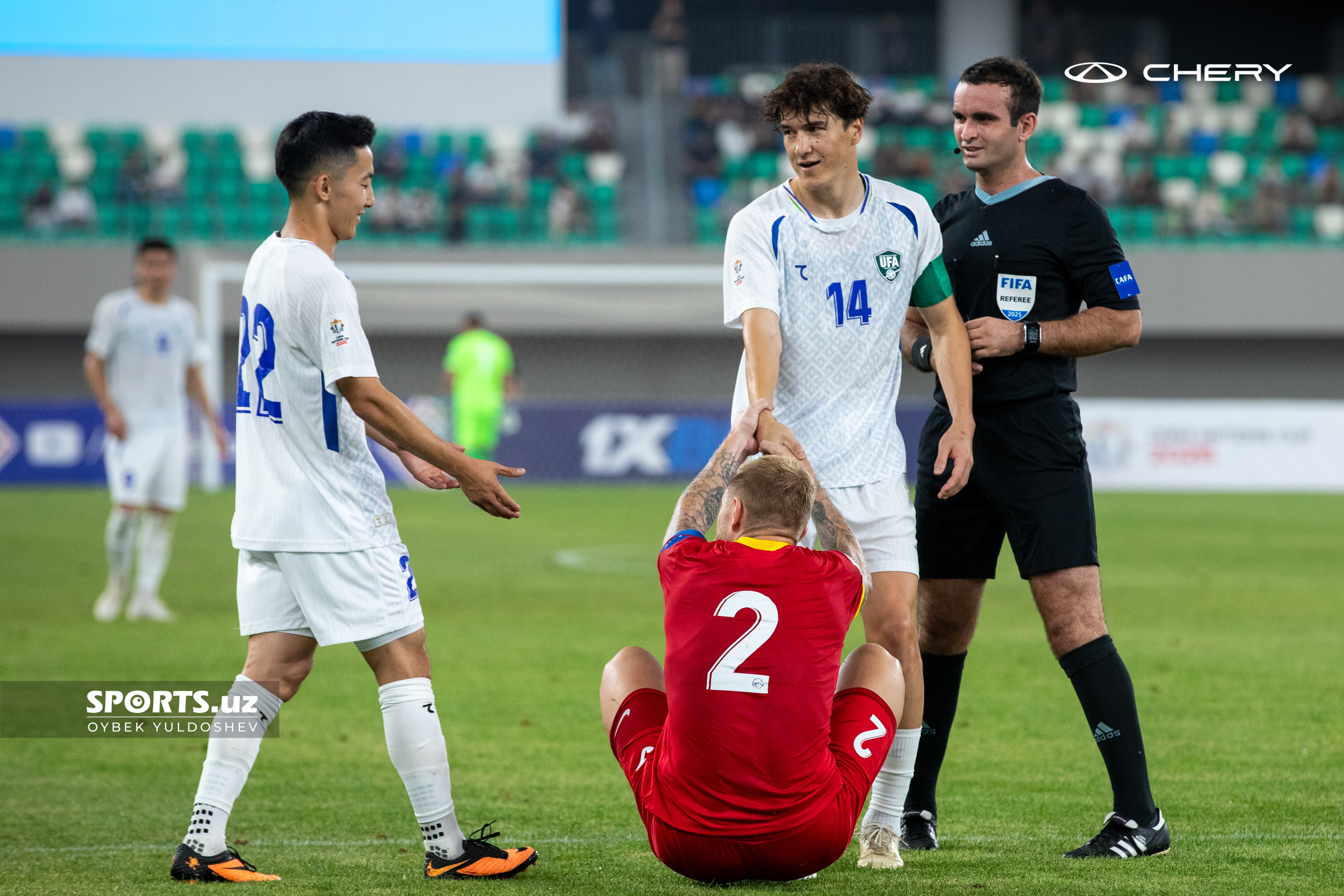 Ўзбекистон - Қирғиз Республикаси: 4:0