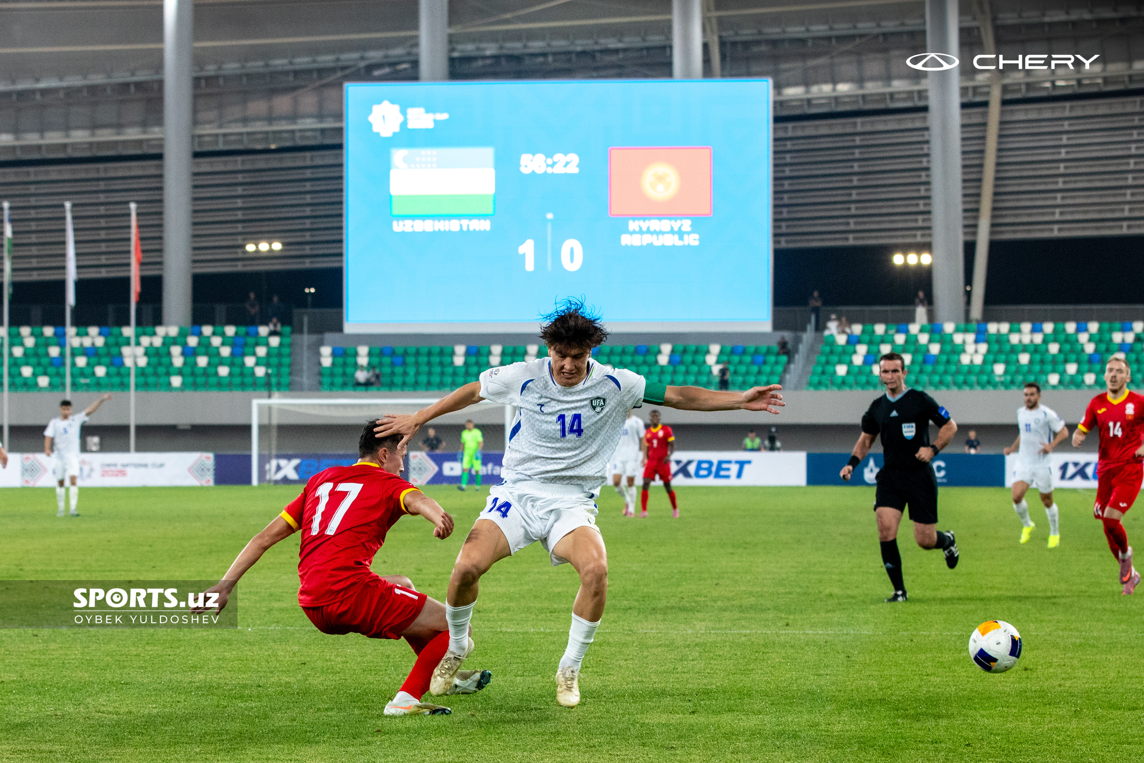 Ўзбекистон - Қирғиз Республикаси: 4:0