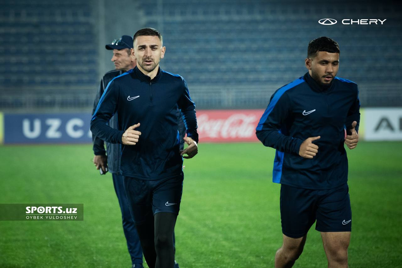 O'zbekiston Kubogi Final oldi mashg'ulot