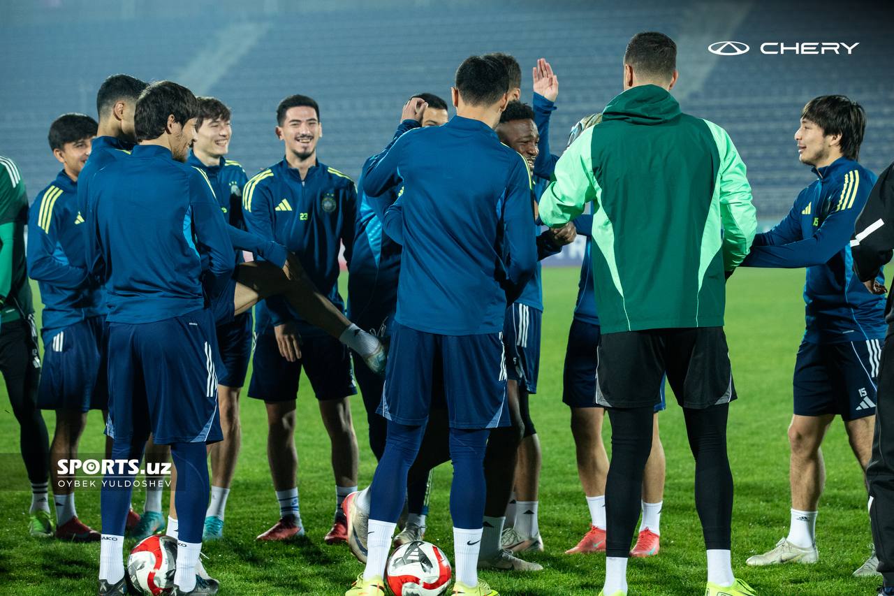 O'zbekiston Kubogi Final oldi mashg'ulot