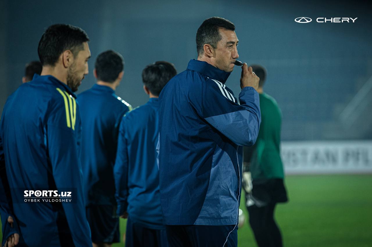 O'zbekiston Kubogi Final oldi mashg'ulot