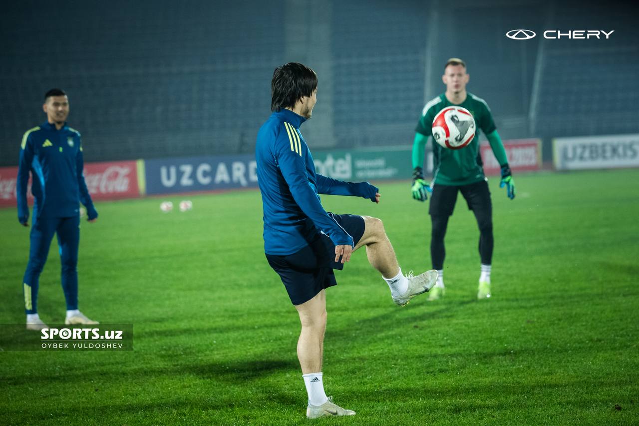 O'zbekiston Kubogi Final oldi mashg'ulot