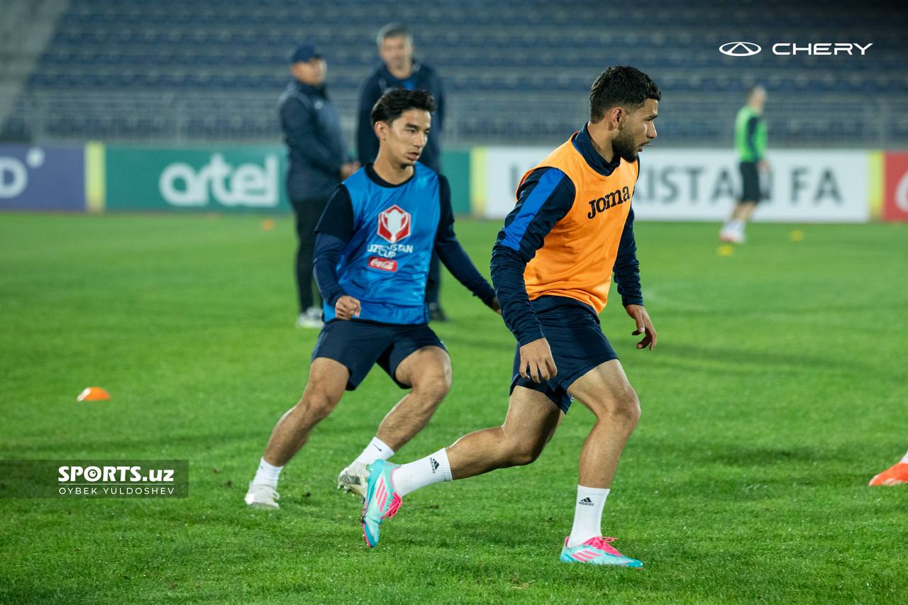 O'zbekiston Kubogi Final oldi mashg'ulot