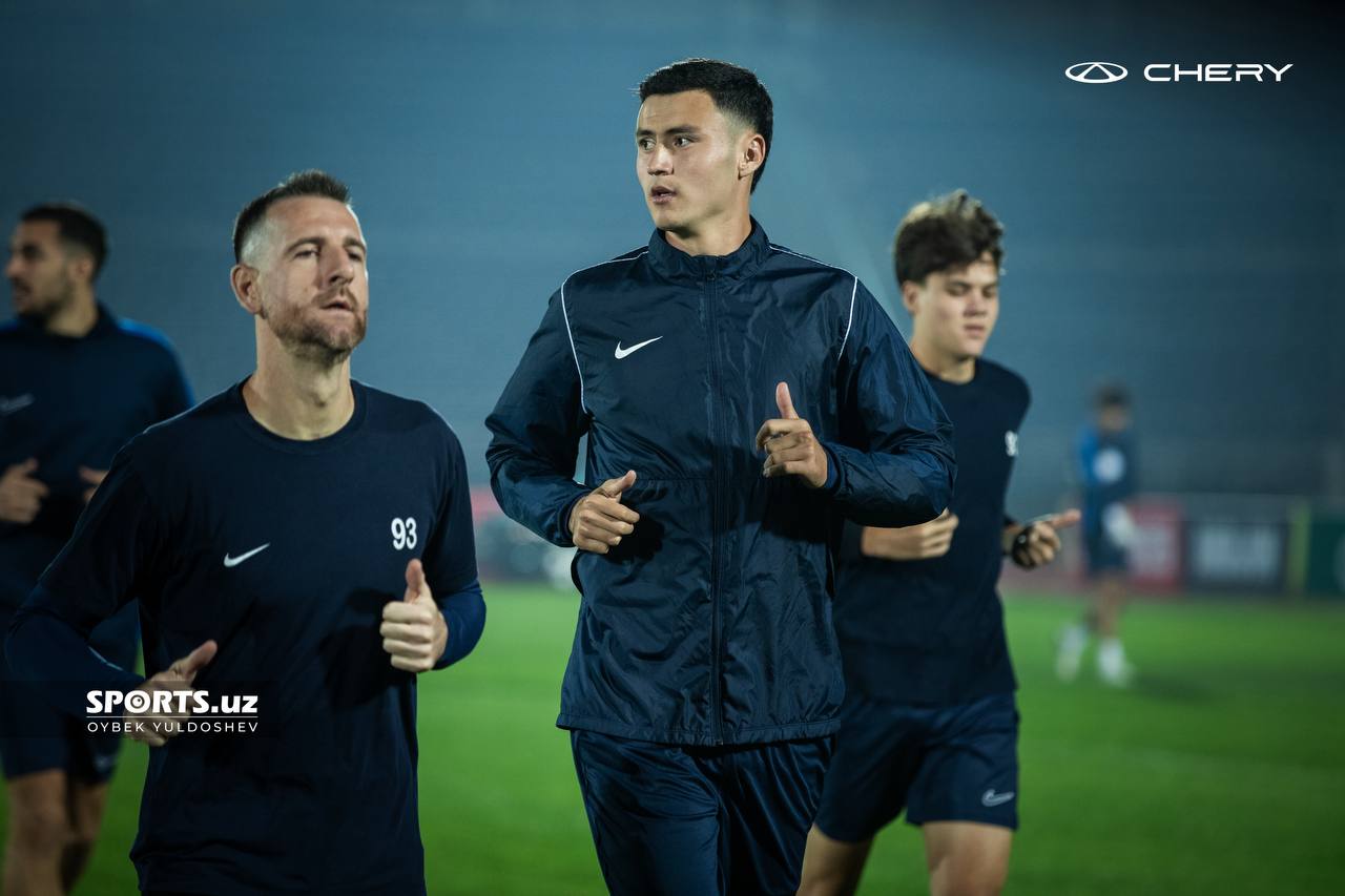 O'zbekiston Kubogi Final oldi mashg'ulot