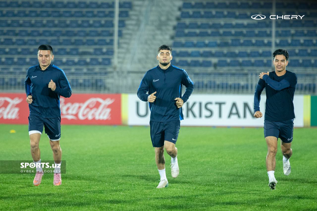 O'zbekiston Kubogi Final oldi mashg'ulot