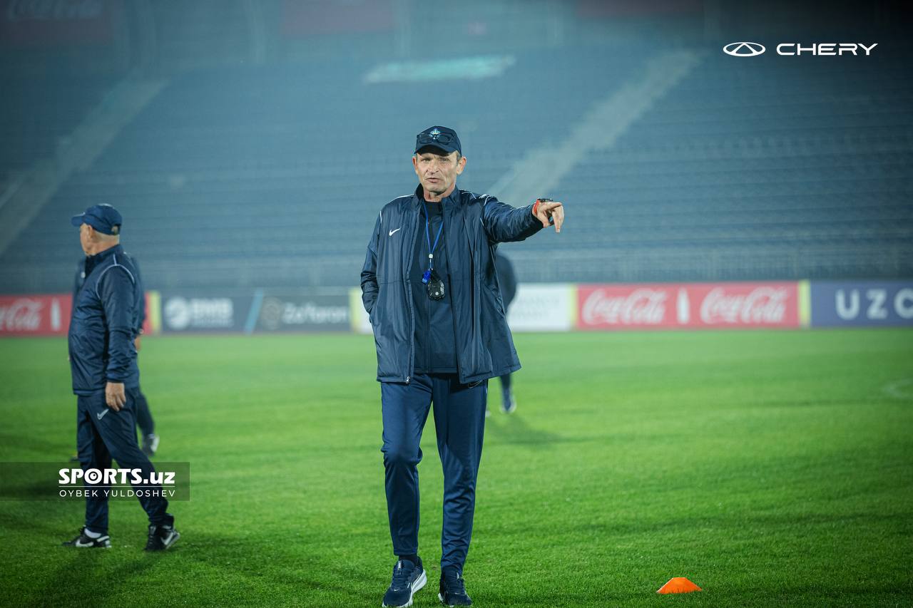 O'zbekiston Kubogi Final oldi mashg'ulot