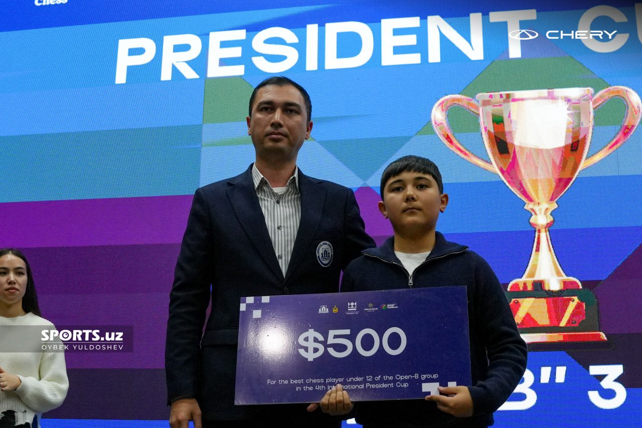 Prezident Cup taqdirlash