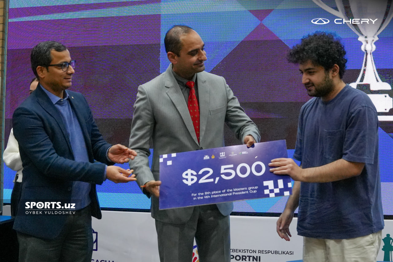 Prezident Cup taqdirlash