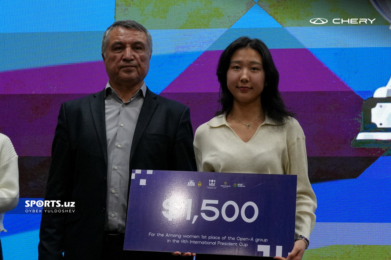 Prezident Cup taqdirlash