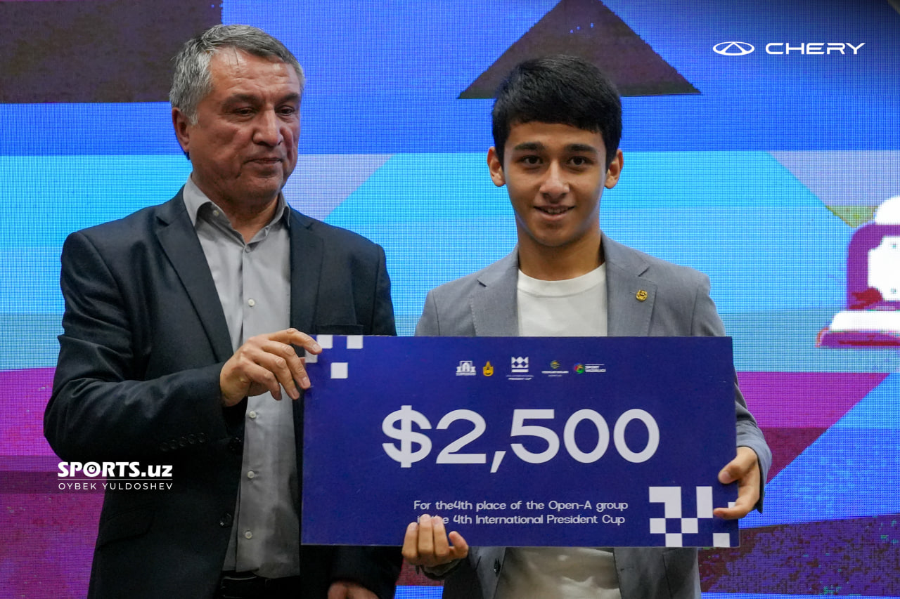 Prezident Cup taqdirlash