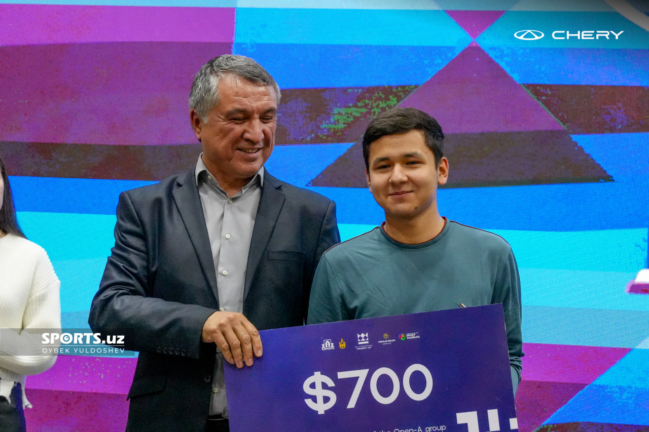 Prezident Cup taqdirlash