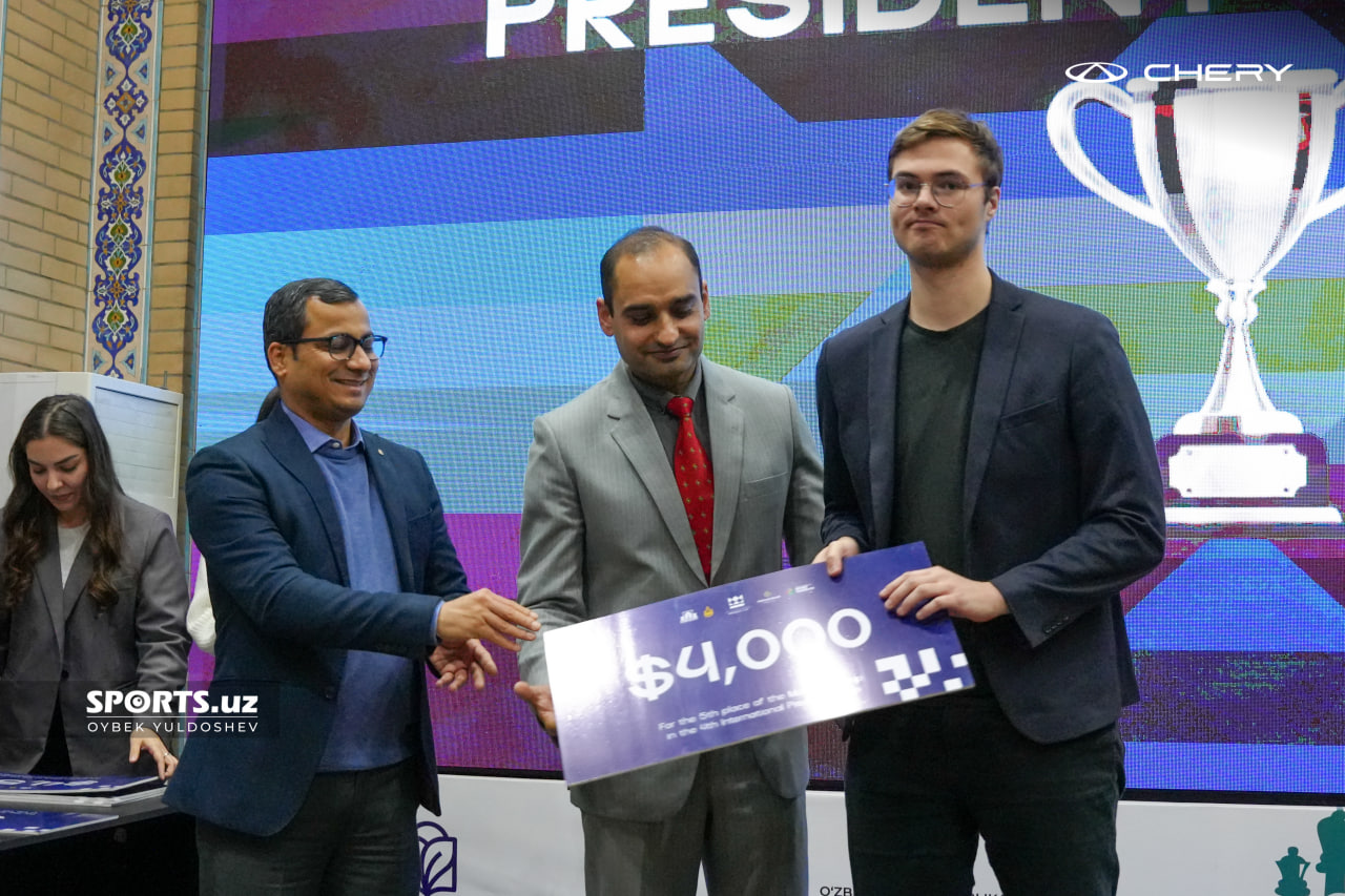 Prezident Cup taqdirlash