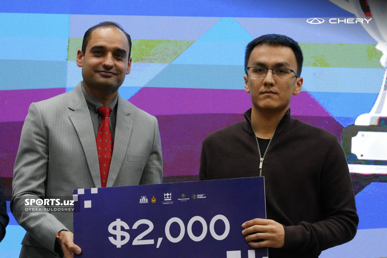 Prezident Cup taqdirlash