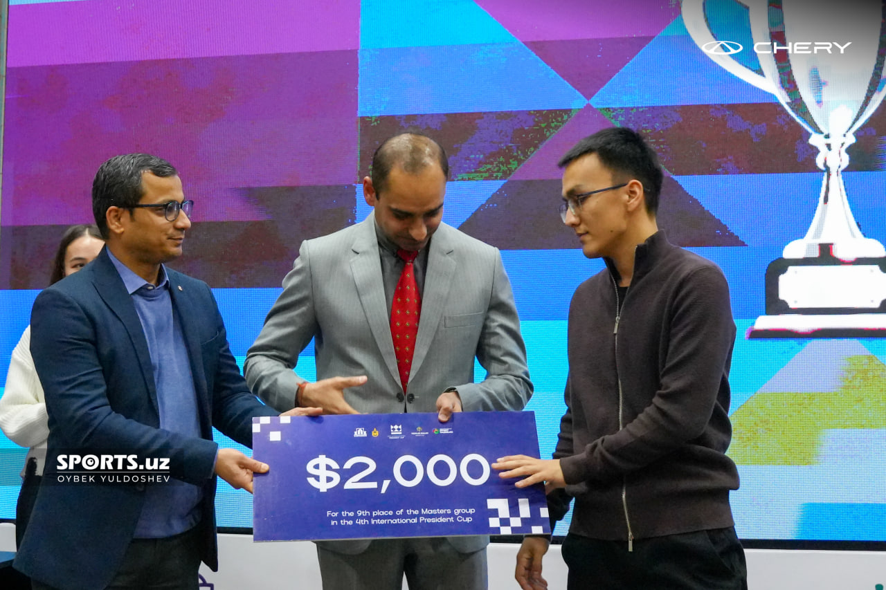 Prezident Cup taqdirlash