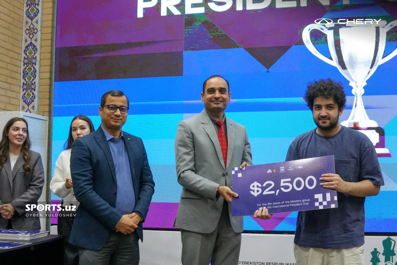 Prezident Cup taqdirlash