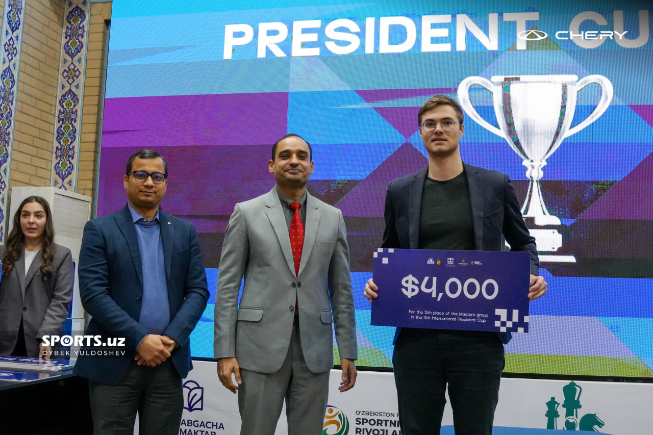 Prezident Cup taqdirlash