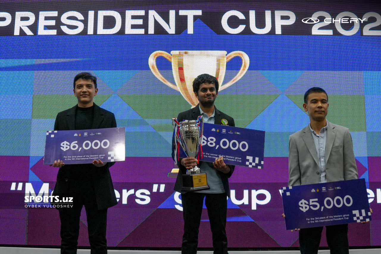 Prezident Cup taqdirlash