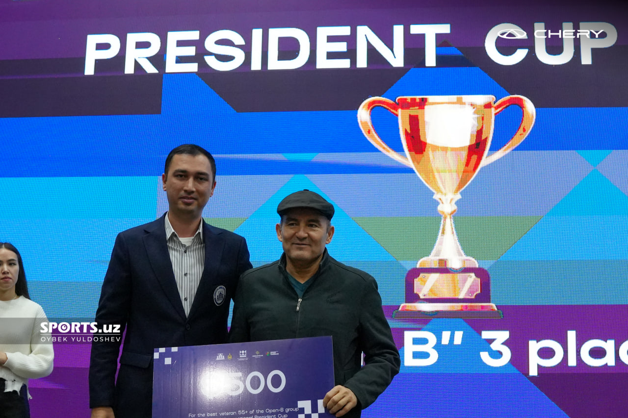 Prezident Cup taqdirlash