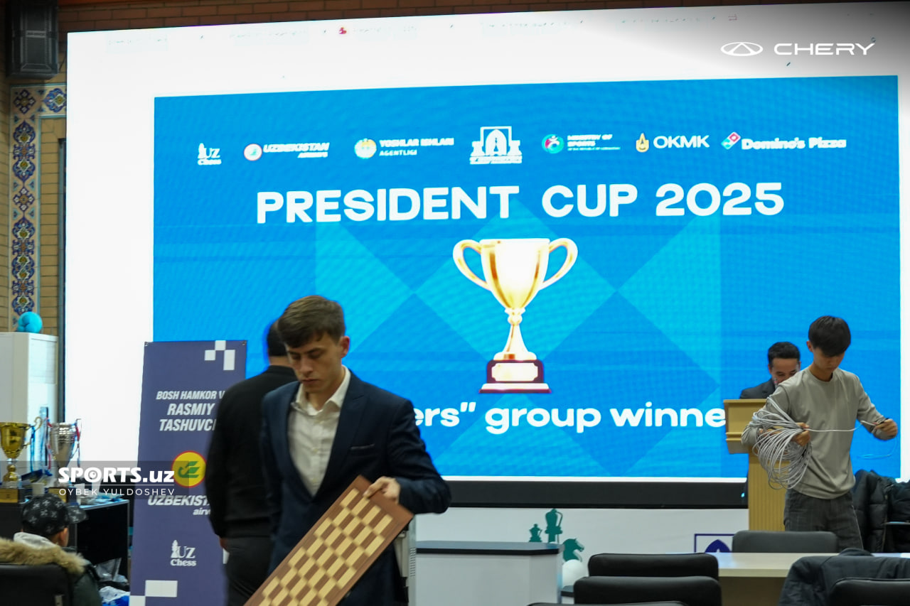 Prezident Cup taqdirlash