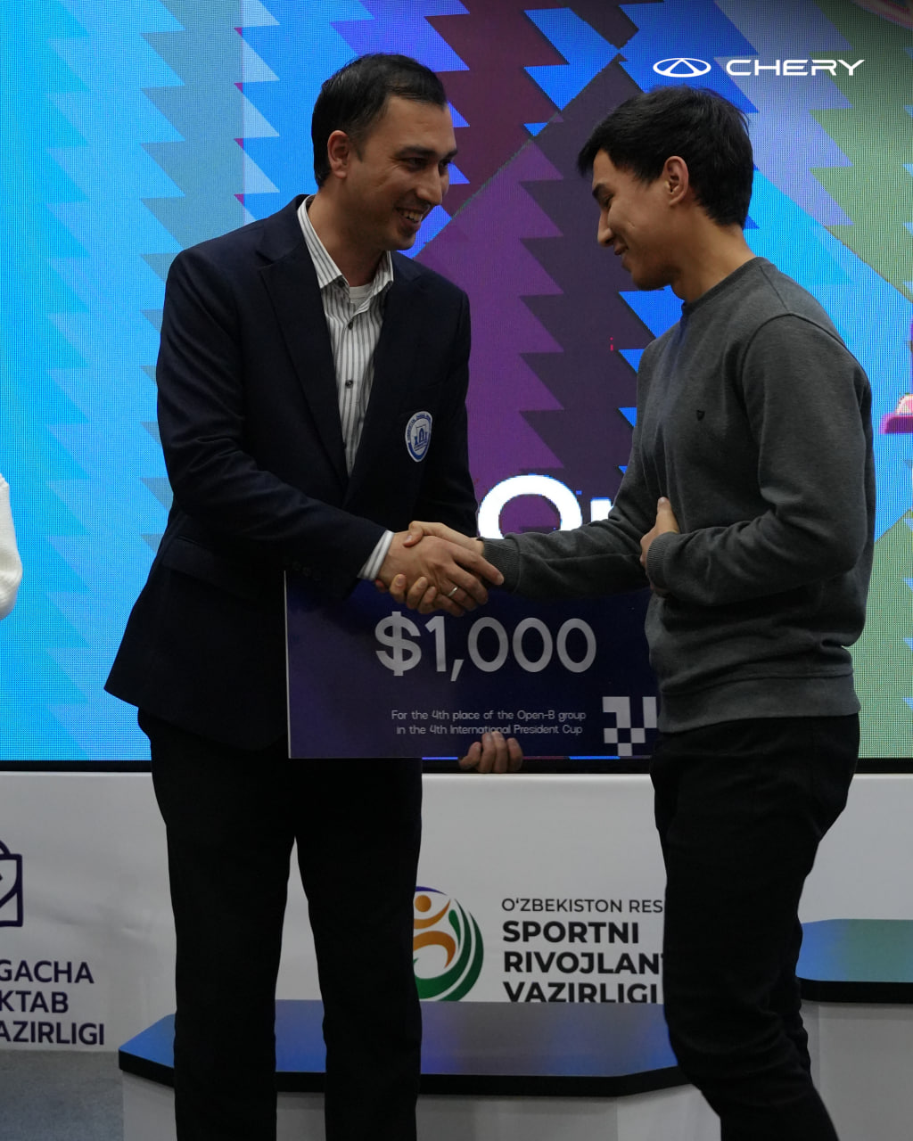 Prezident Cup taqdirlash