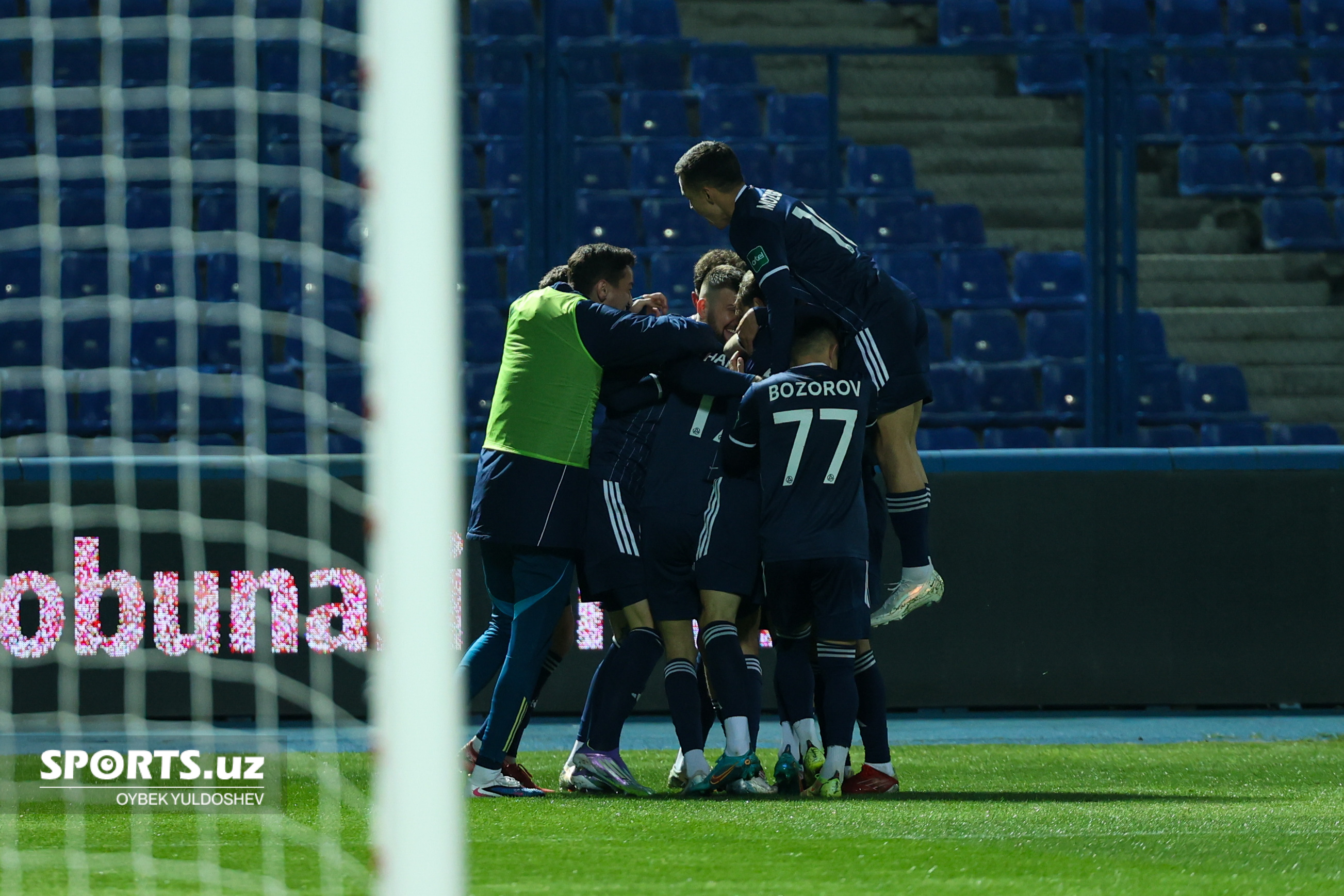 Пахтакор - Қизилқум: 2:0