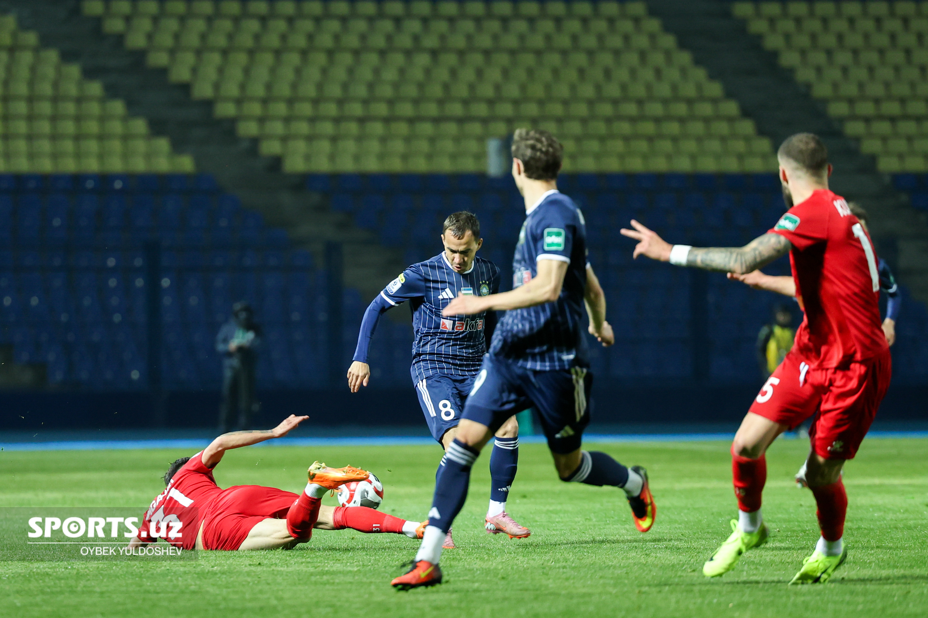 Пахтакор - Қизилқум: 2:0