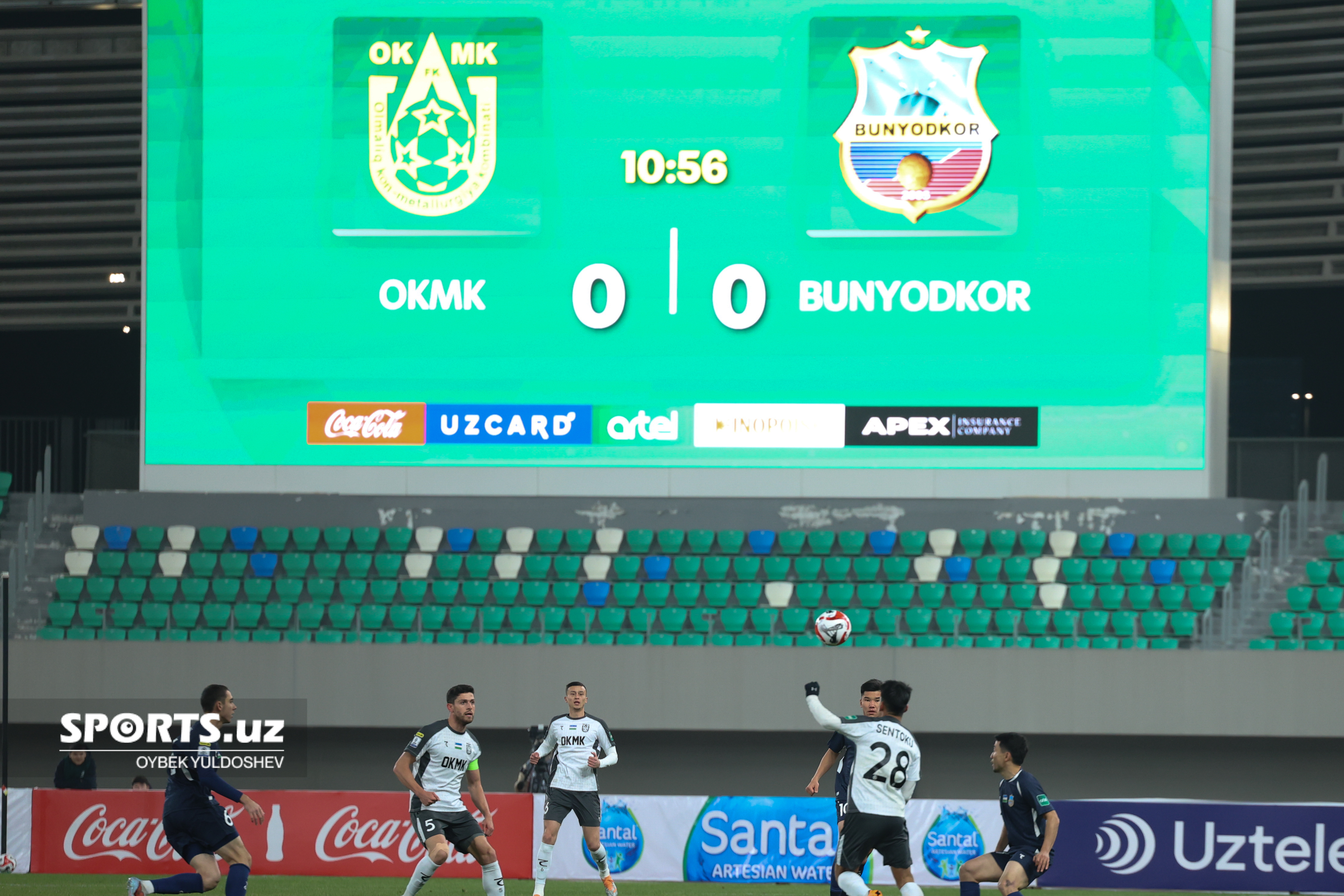 OKMK 0:1 Bunyodkor