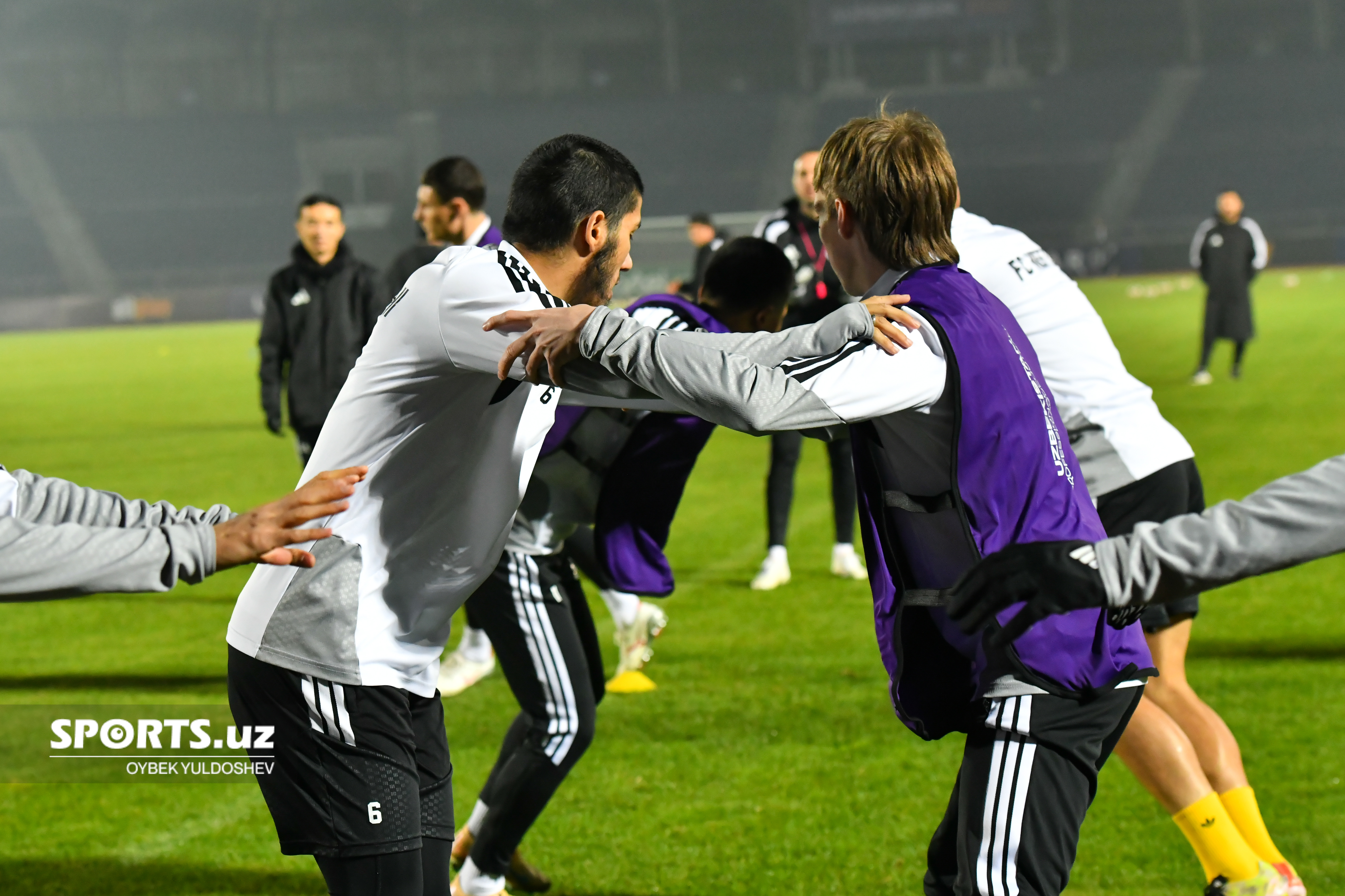 Paxtakor - Neftchi mashg'ulotlar