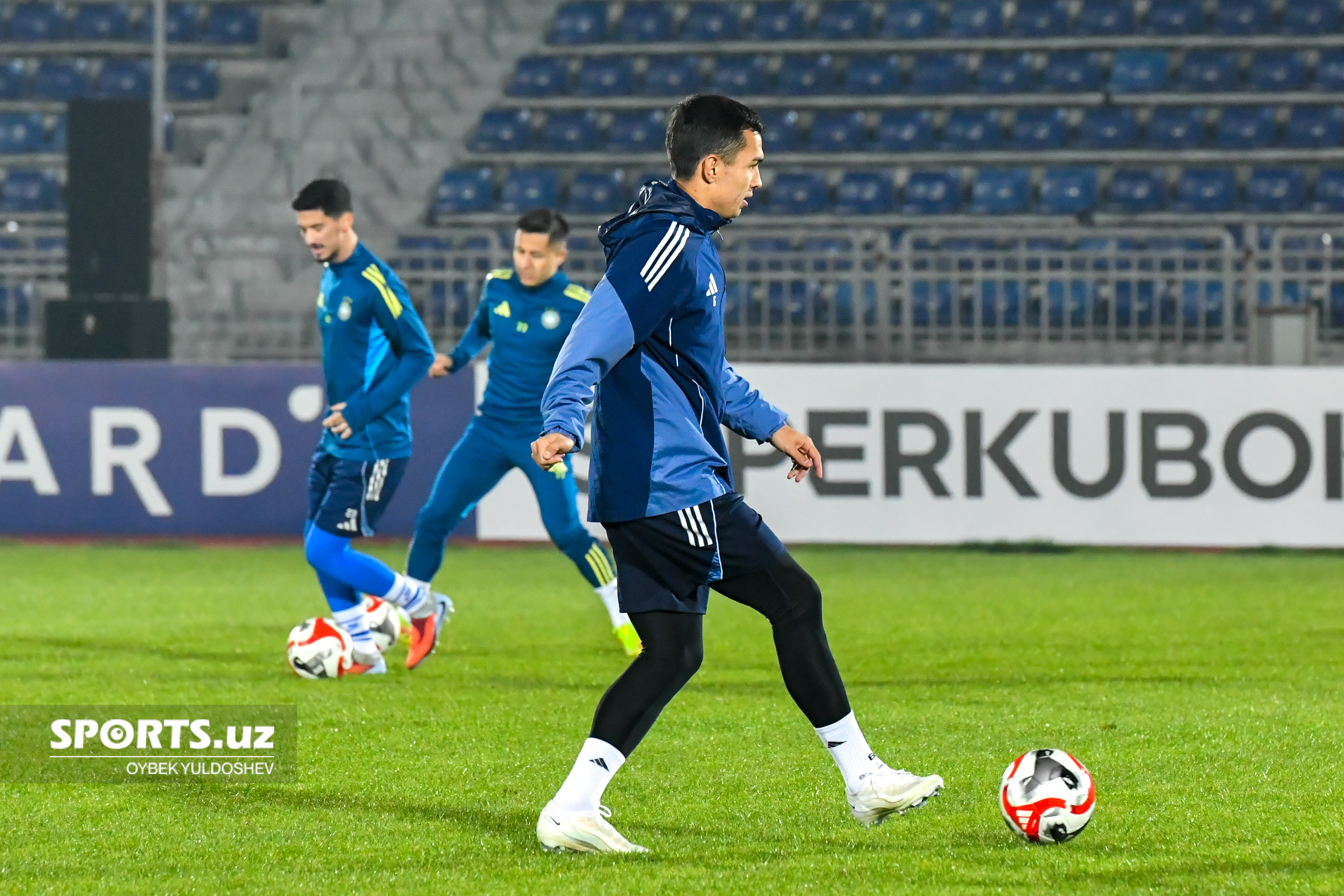 Paxtakor - Neftchi mashg'ulotlar