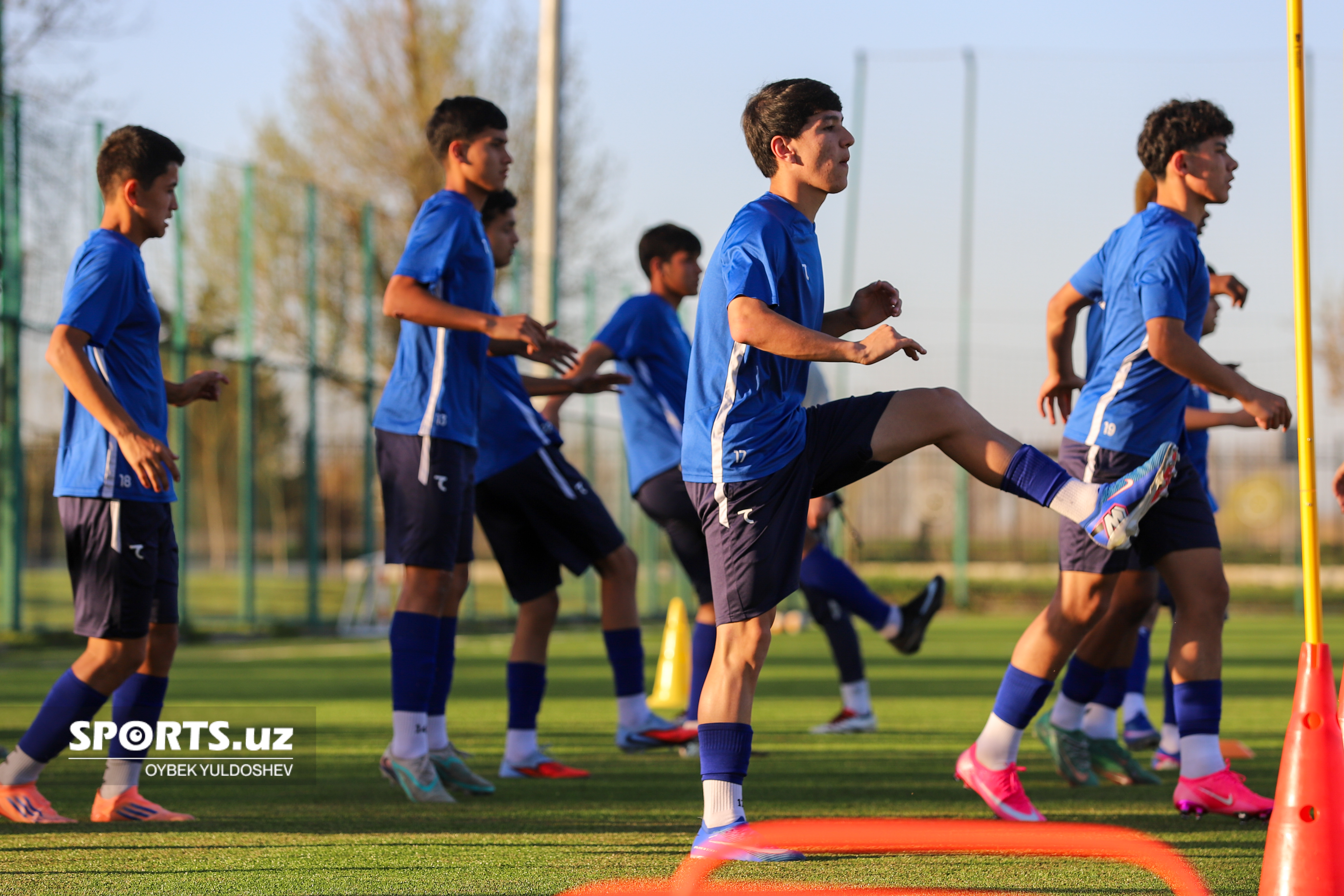 Ўзбекистон U17  машғулот