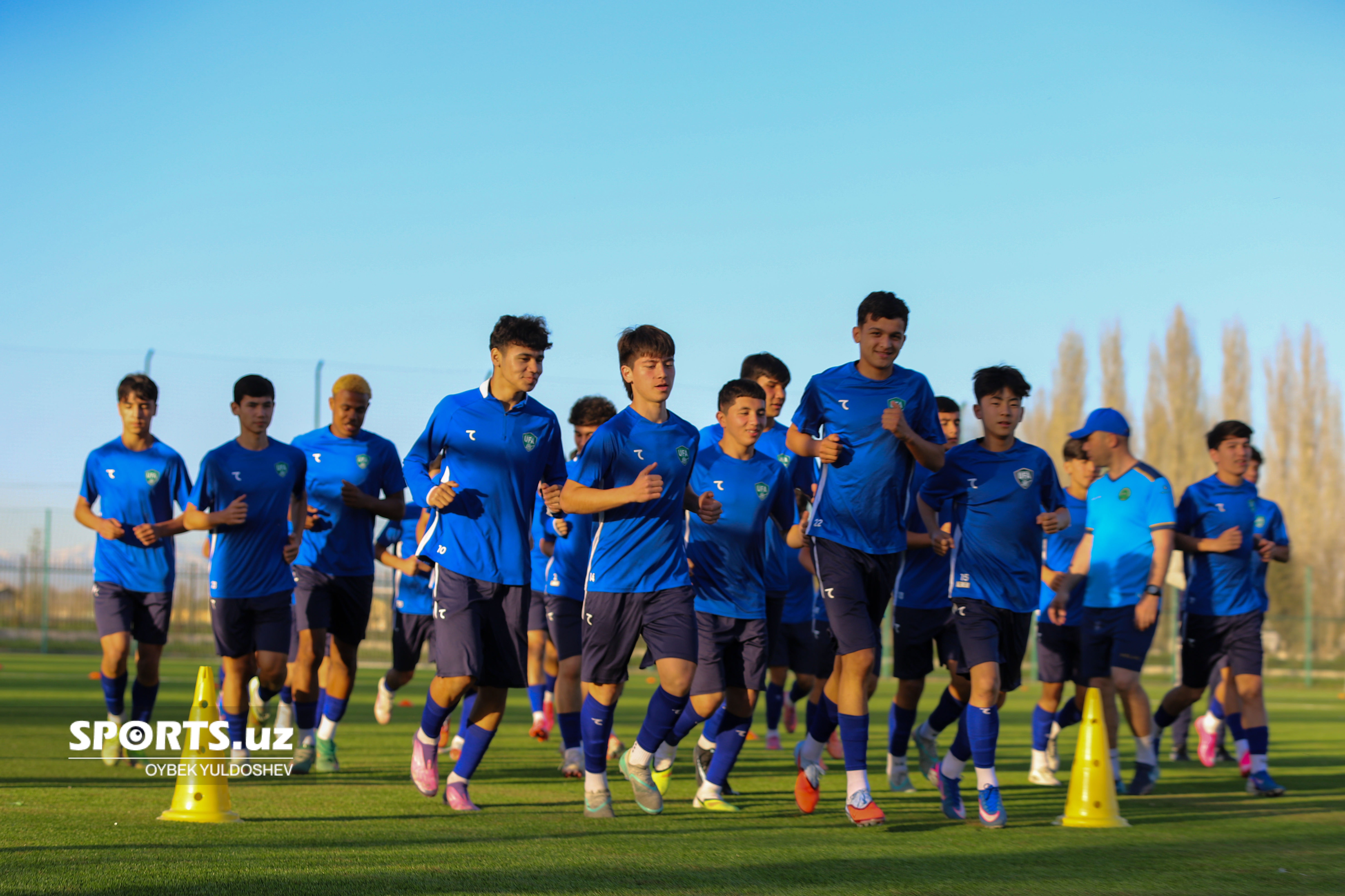 Ўзбекистон U17  машғулот