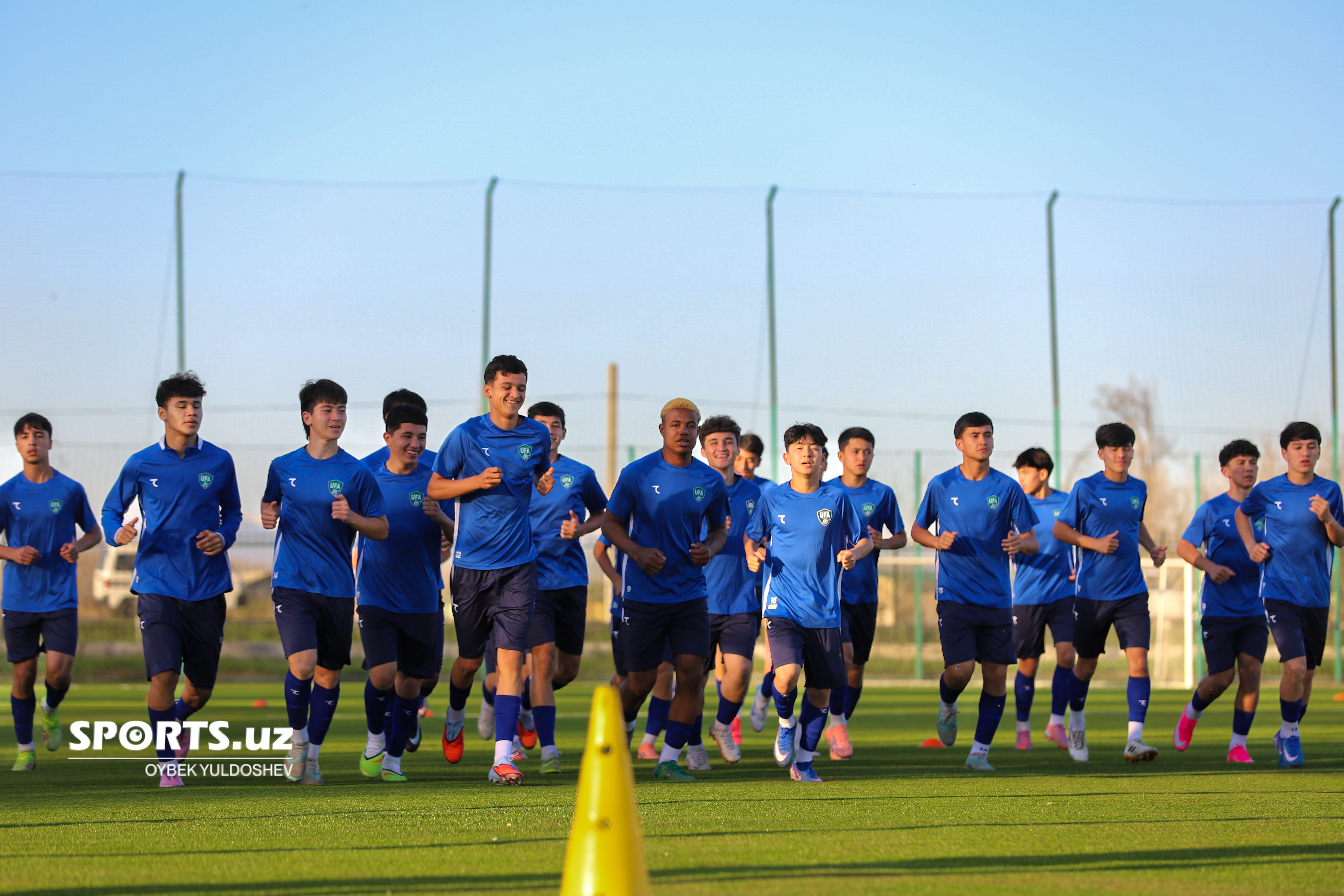 Ўзбекистон U17  машғулот