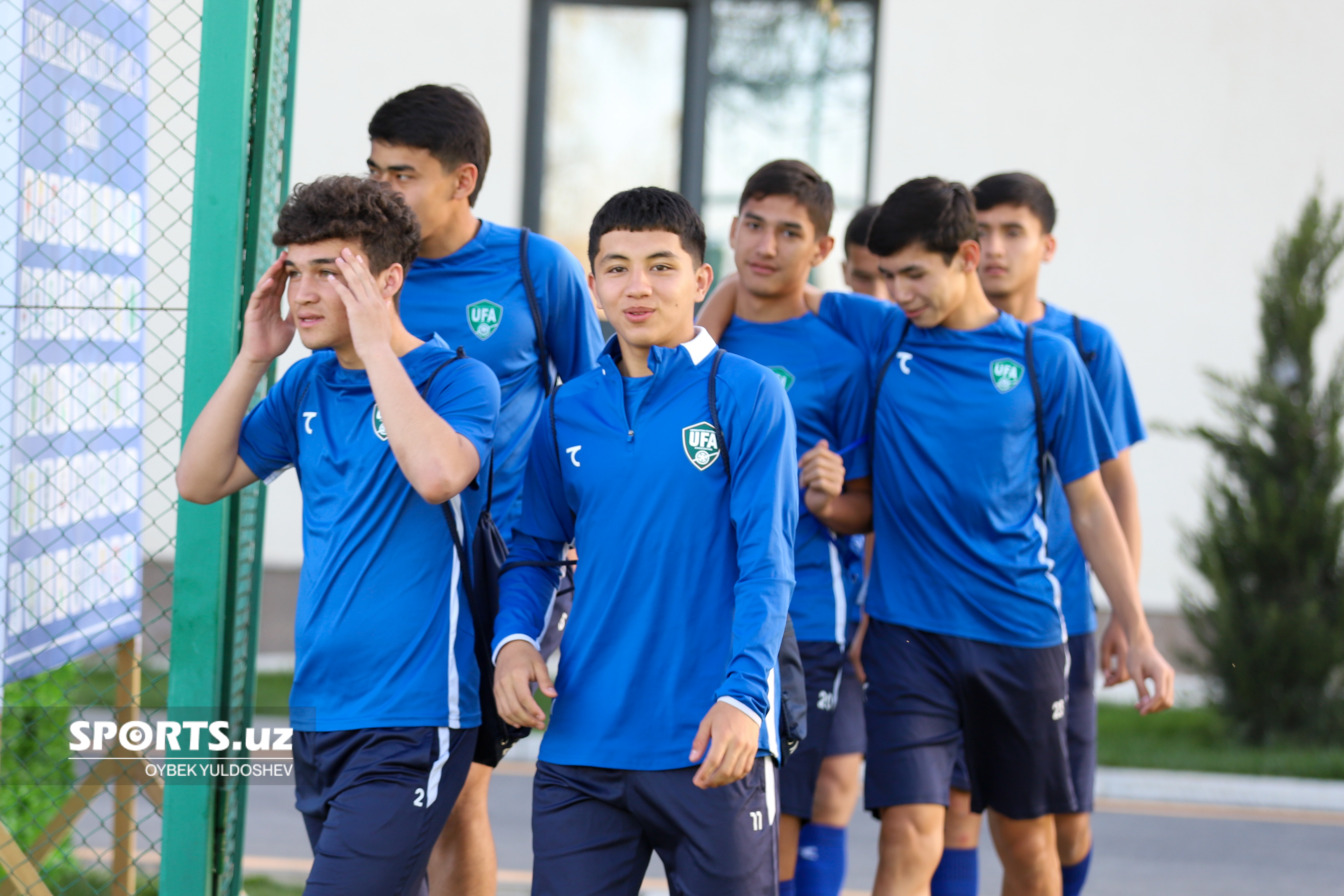 Ўзбекистон U17  машғулот