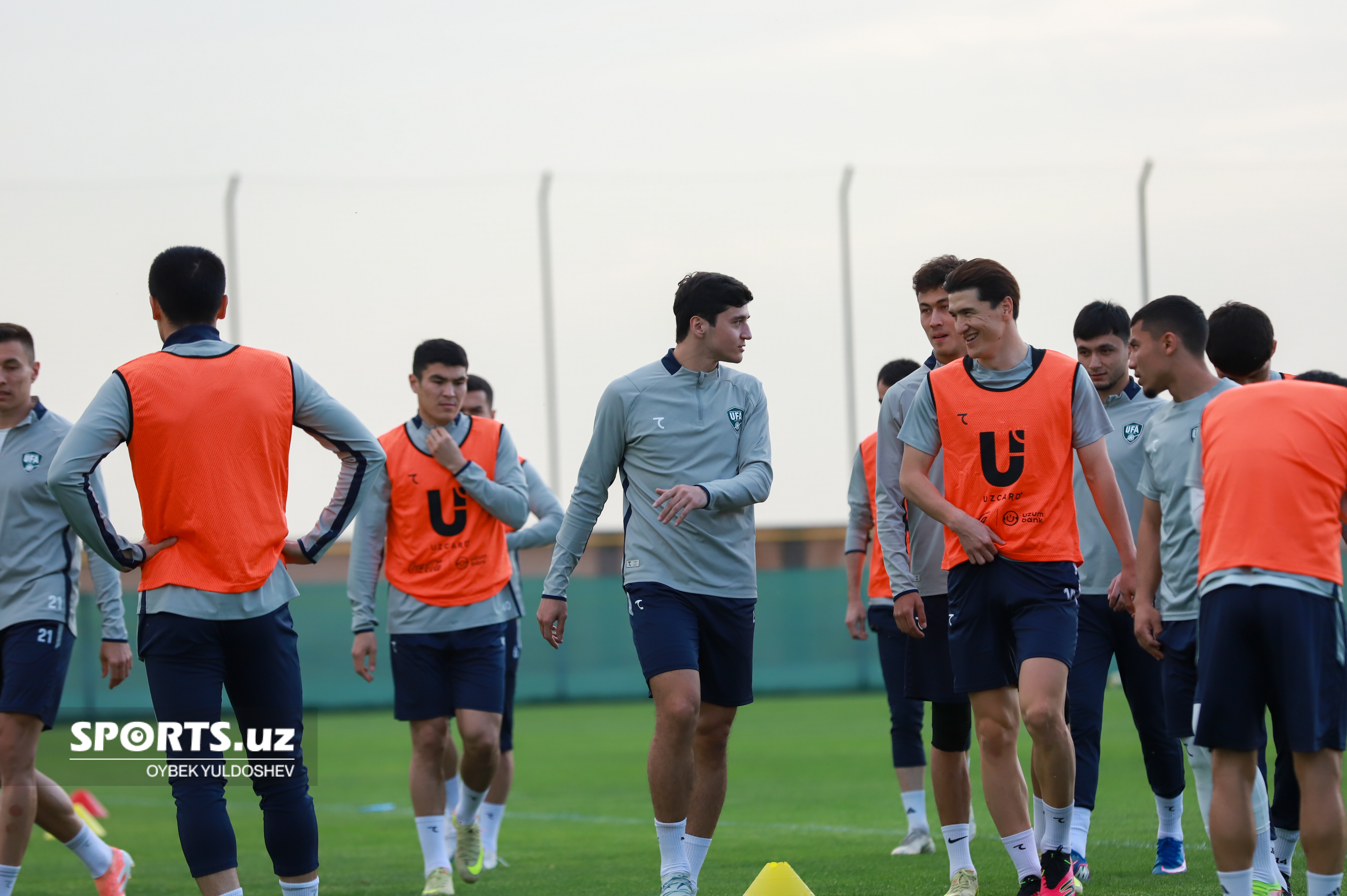 Ўзбекистон терма жамоаси охирги машғулот