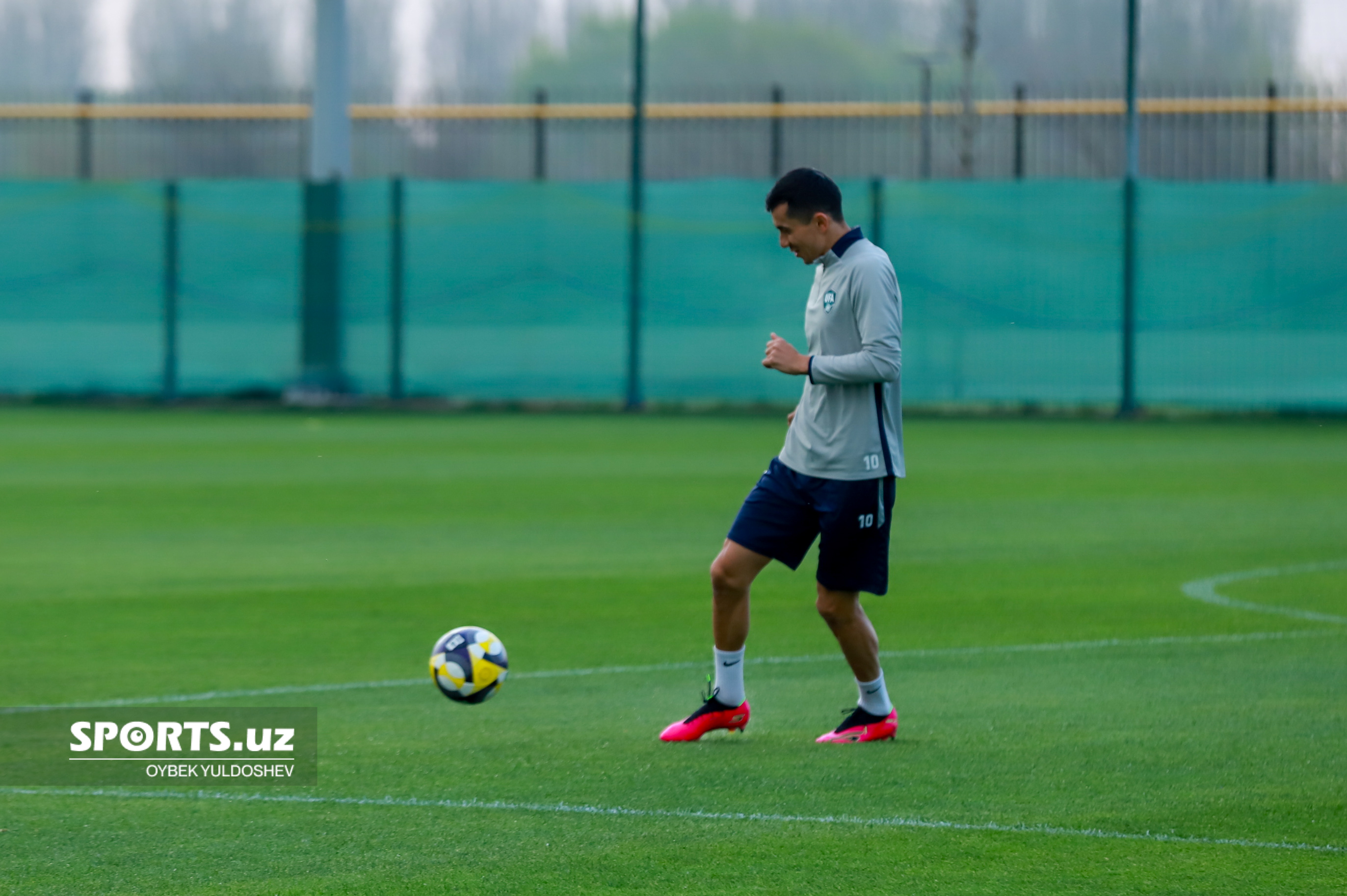 Ўзбекистон терма жамоаси охирги машғулот