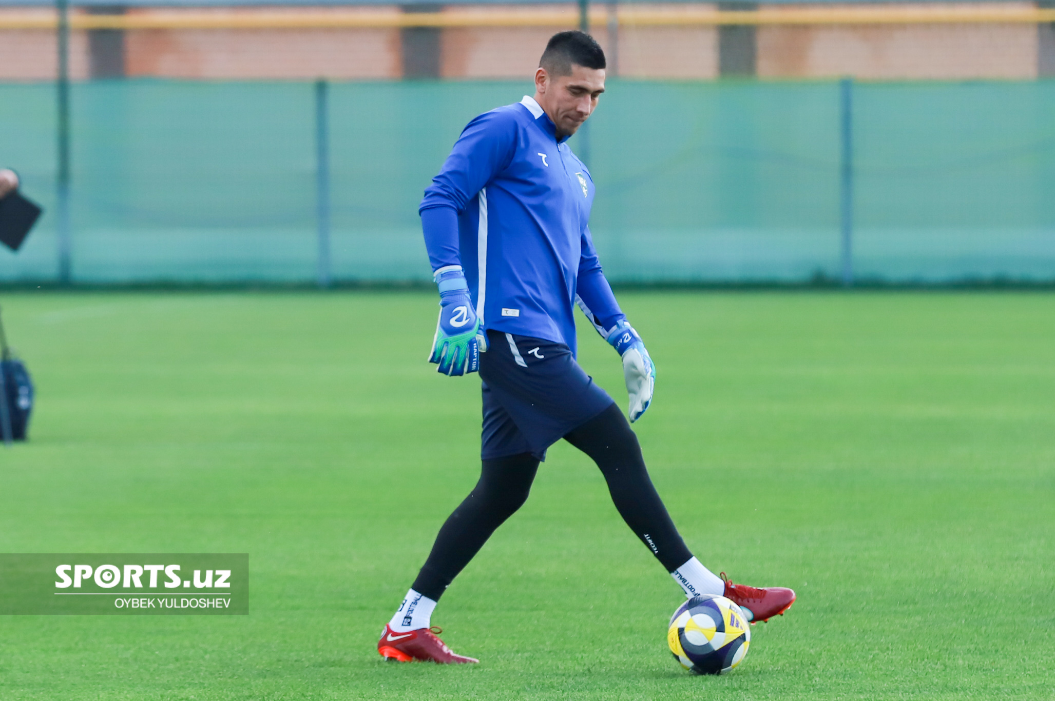 Ўзбекистон терма жамоаси охирги машғулот