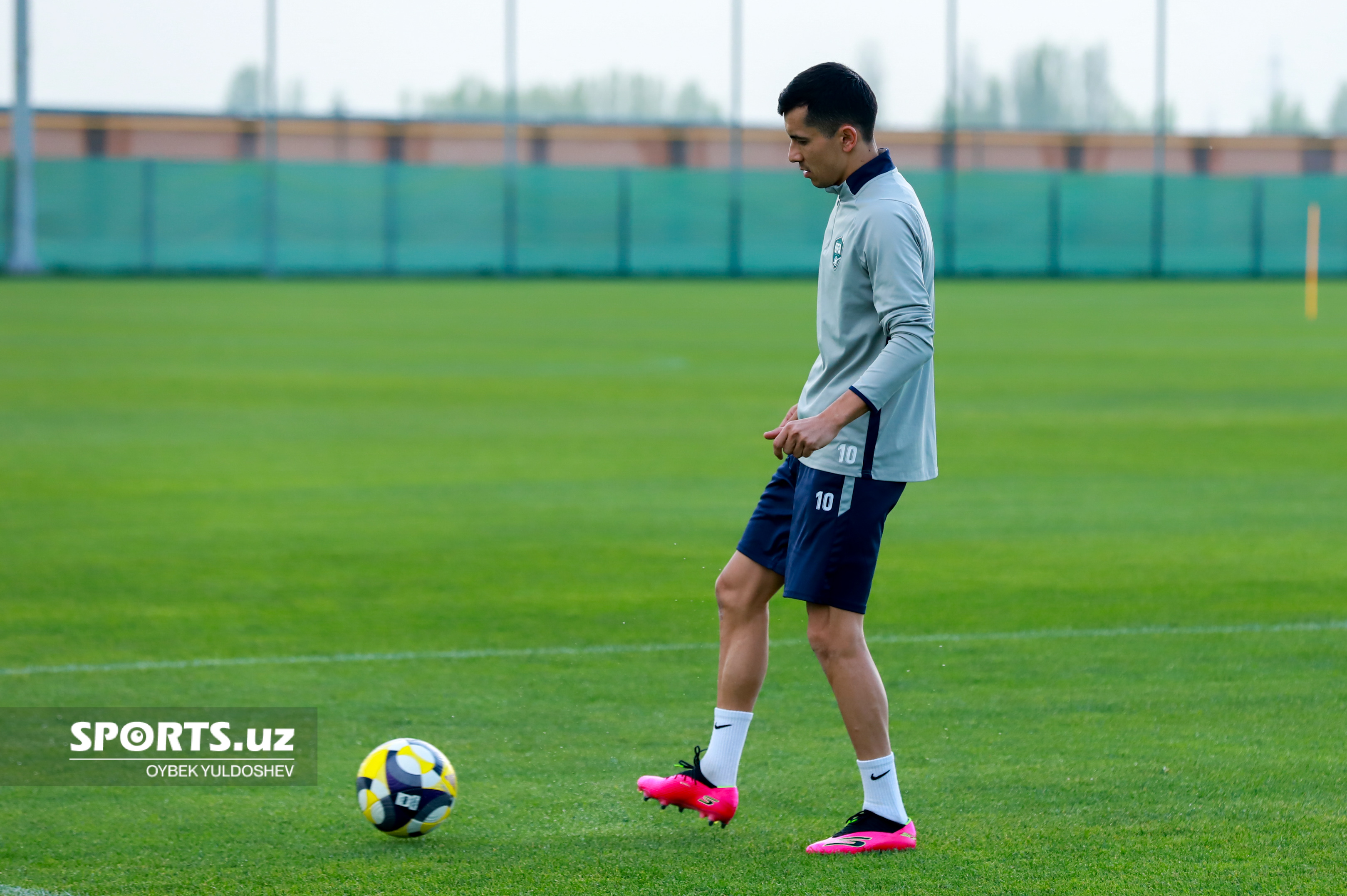 Ўзбекистон терма жамоаси охирги машғулот