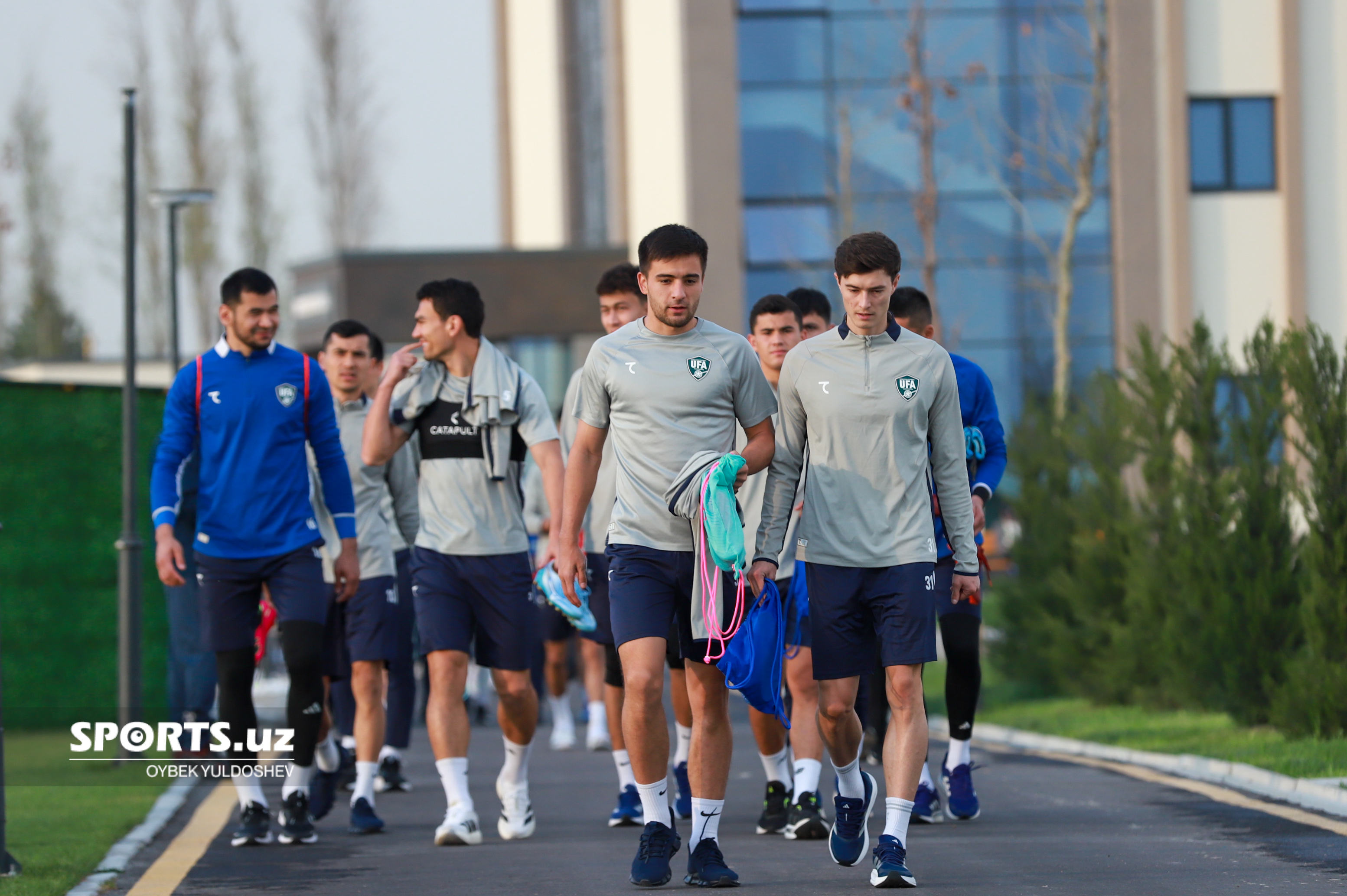 Ўзбекистон терма жамоаси охирги машғулот