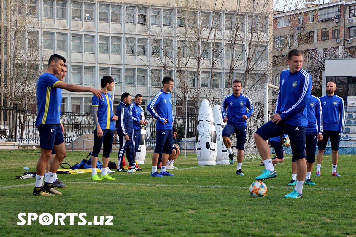 pakhtakor training 11-03-2019