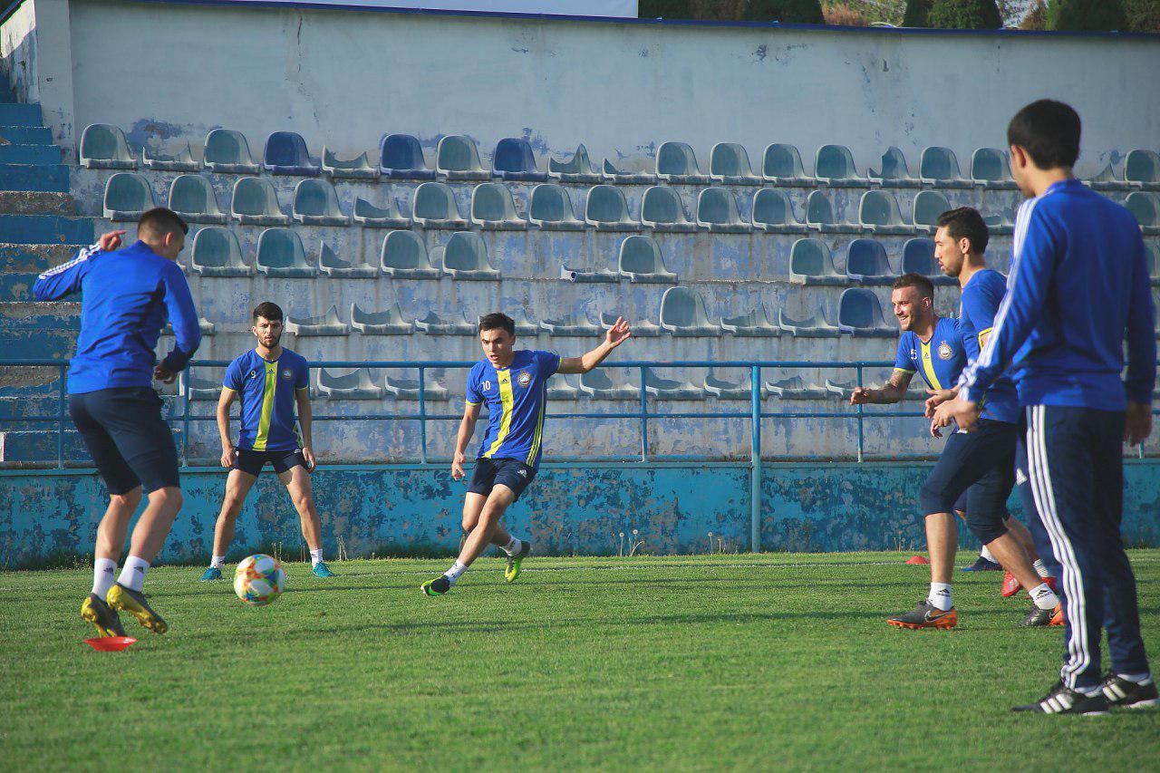 Pakhtakor training