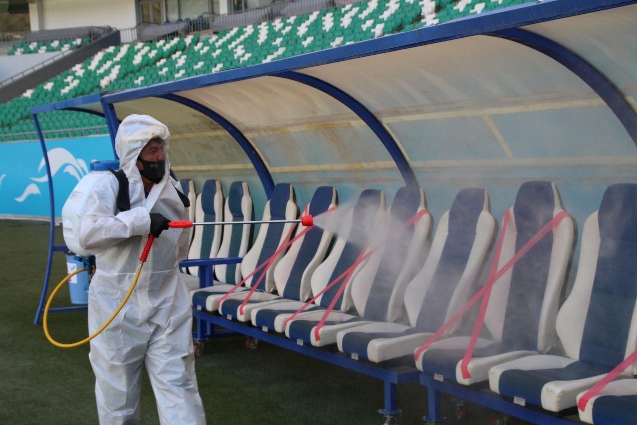 Bunik stadion dezinfektsiya