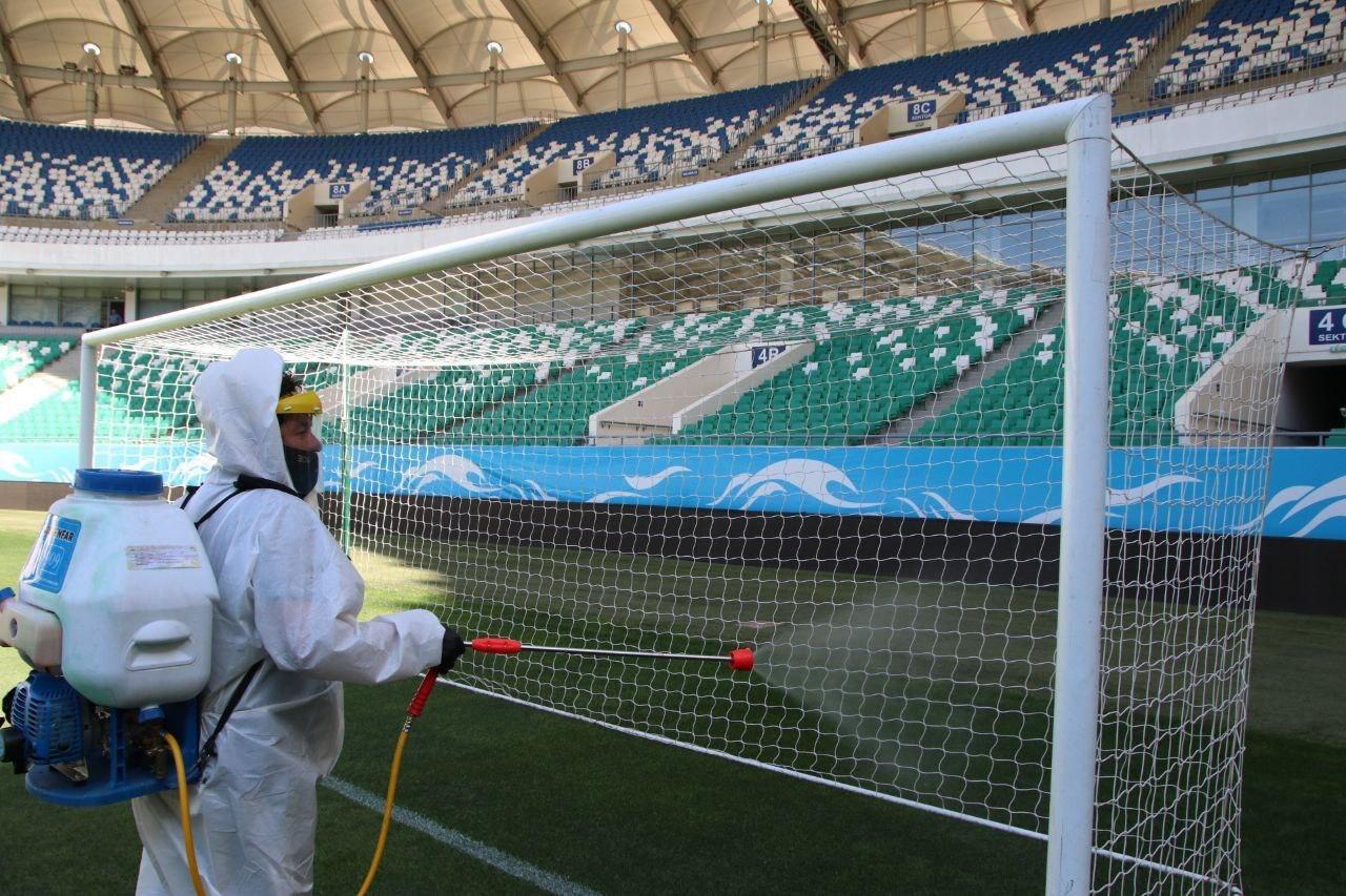 Bunik stadion dezinfektsiya