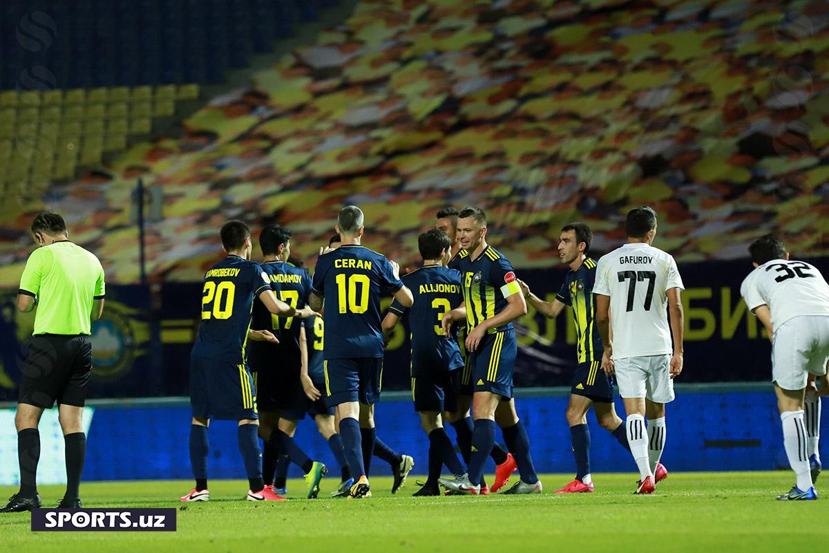 Pakhtakor 3-1 Surkhon 02.07.2020